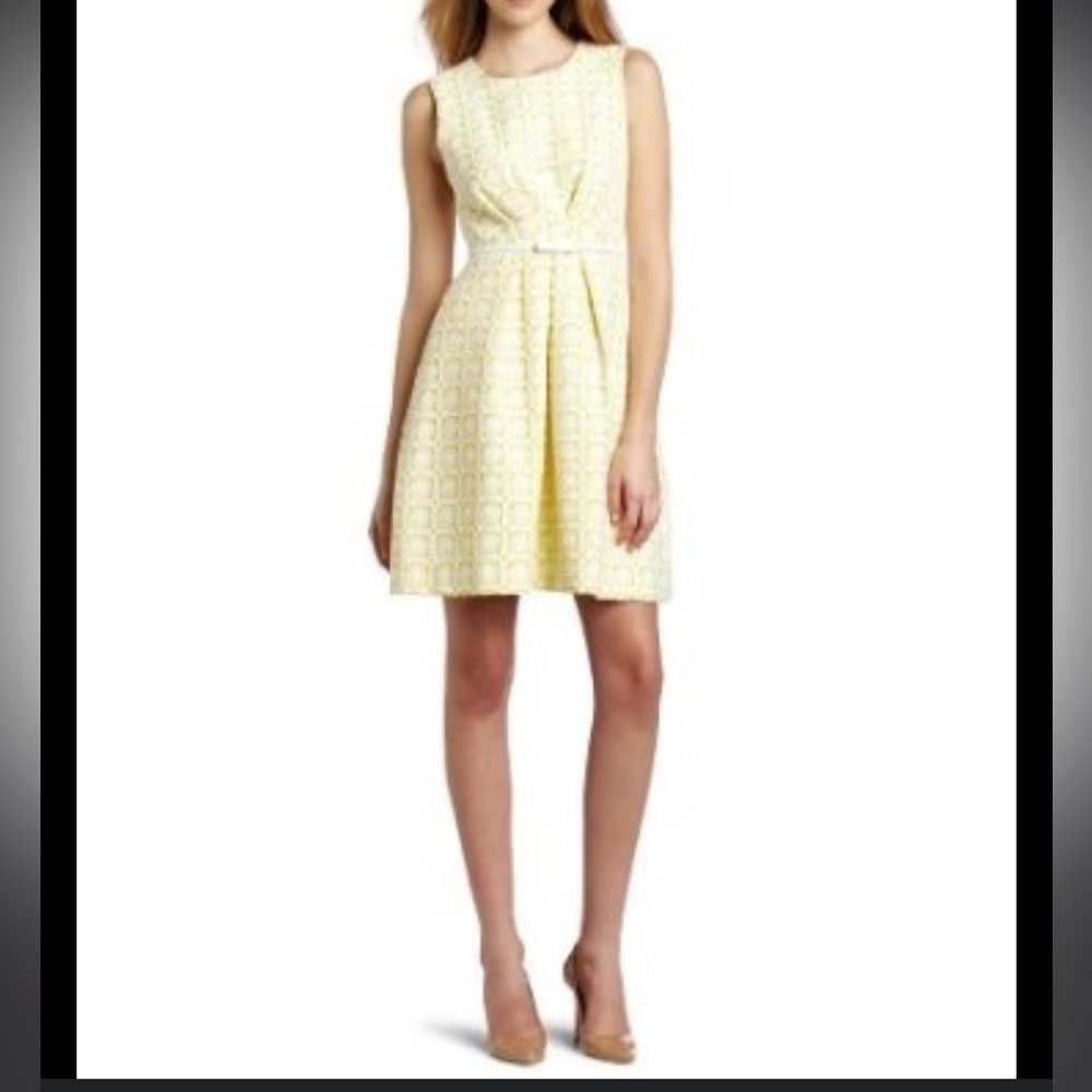 Dress Casual Short By Trina By Trina Turk In Yellow, Size:S